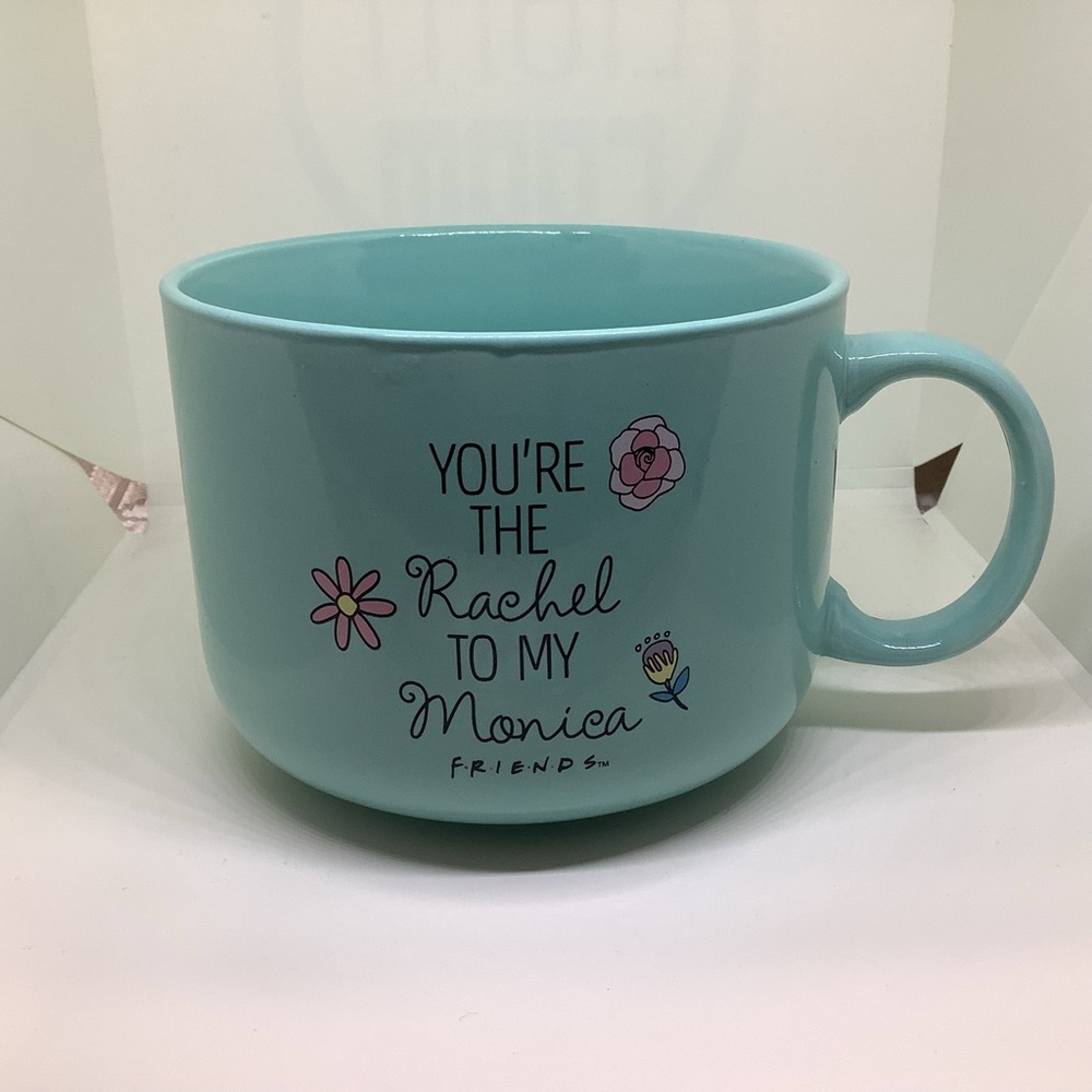 Friends Blue Mug You’re The Rachel To My Monica